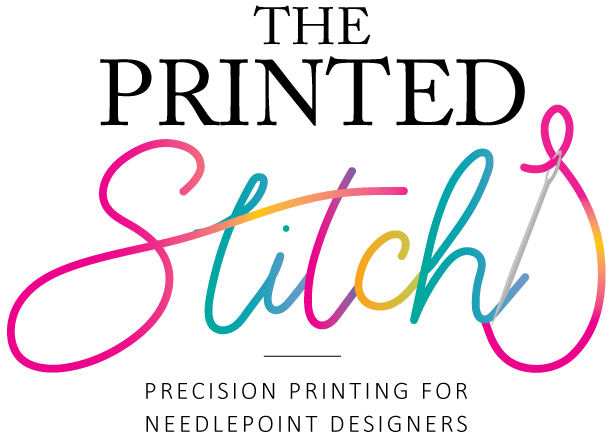 The Printed Stitch: precision printing for needlepoint designers